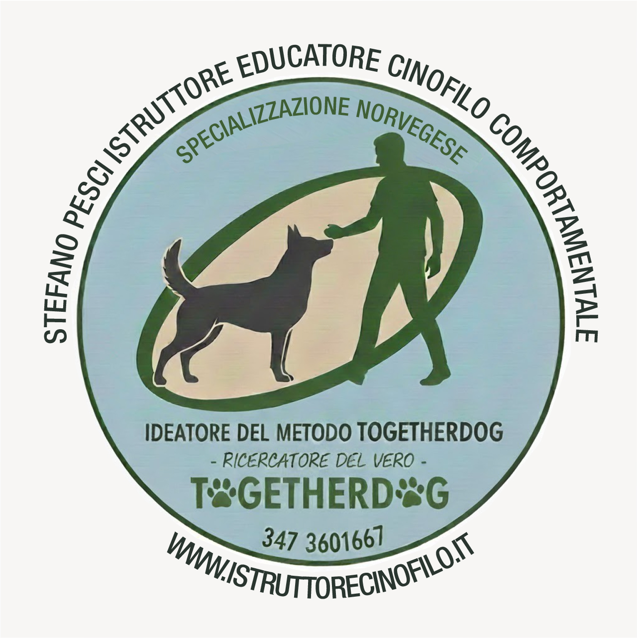 logo istruttore cinofilo
